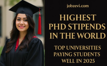 Highest PhD Stipends in the World – Top Universities Paying Students Well in 2025